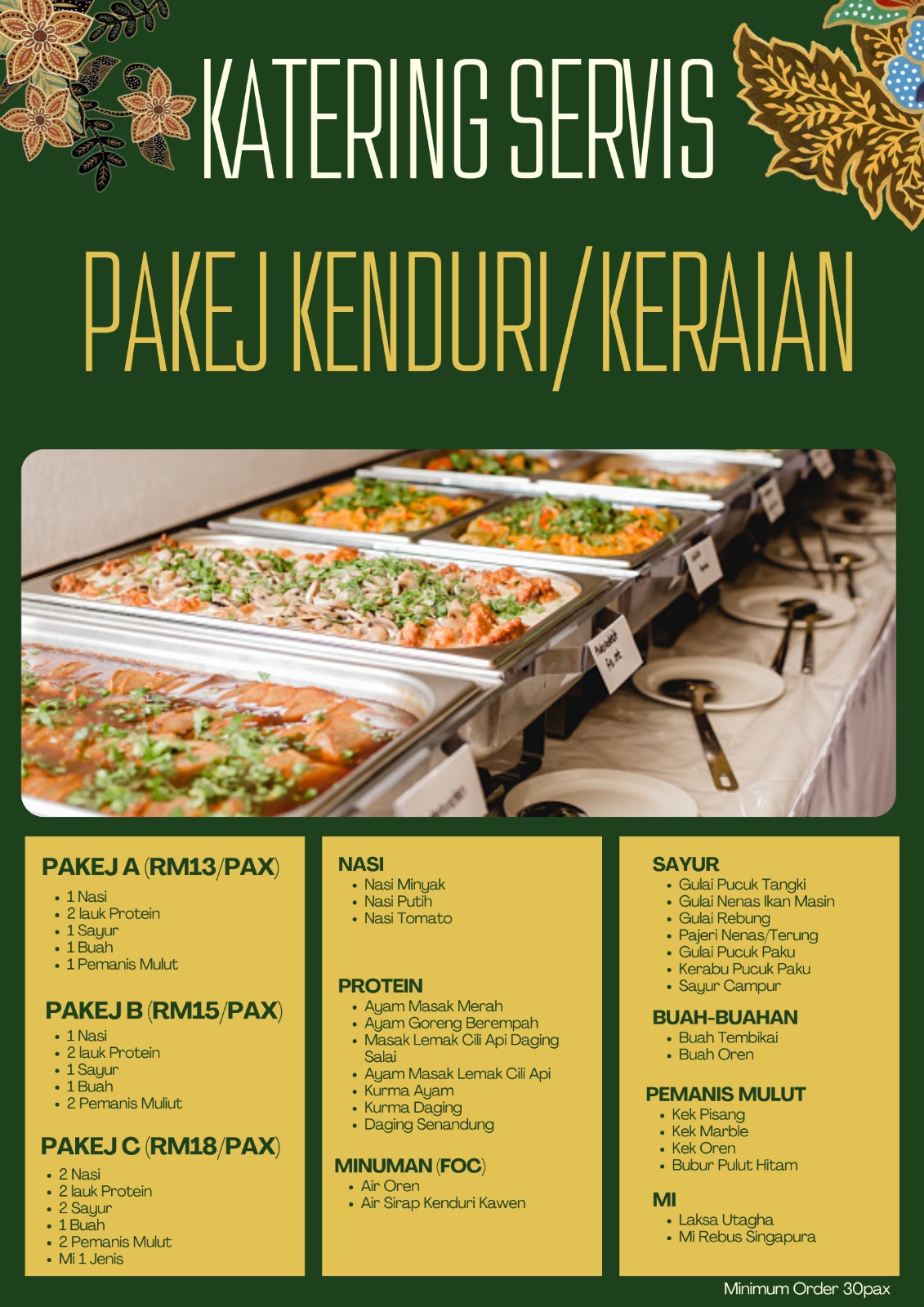 Pakej Kenduri / Keraian